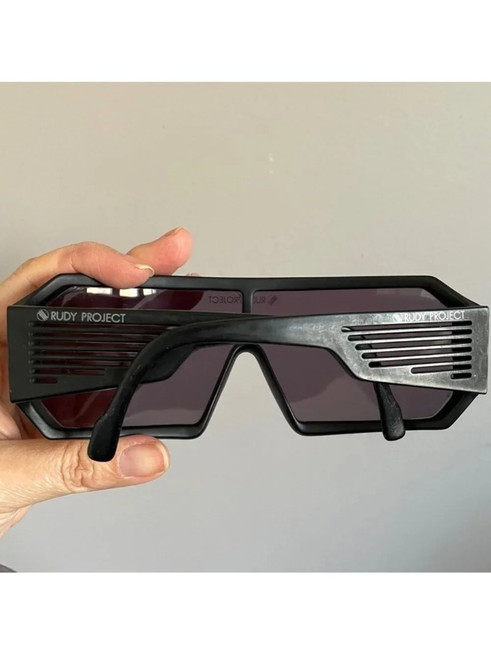 Rudy Project Black Cycling Sports Shield Visor Sunglasses - made in Italy 🇮🇹